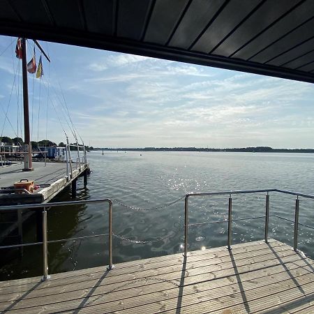 Hausboot Fjord Nordstern Mit Dachterrasse In Schleswig Otel Dış mekan fotoğraf