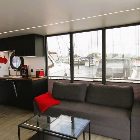 Hausboot Fjord Nordstern Mit Dachterrasse In Schleswig Otel Dış mekan fotoğraf