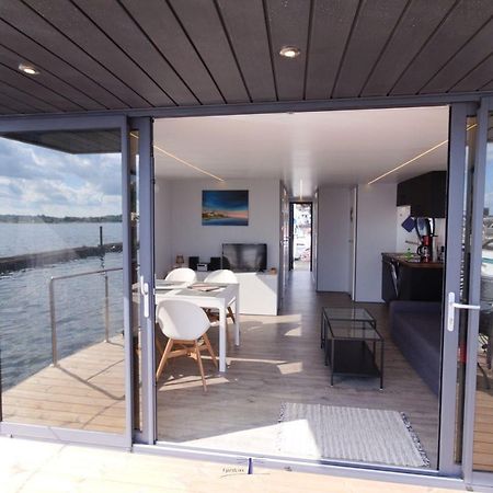 Hausboot Fjord Nordstern Mit Dachterrasse In Schleswig Otel Dış mekan fotoğraf